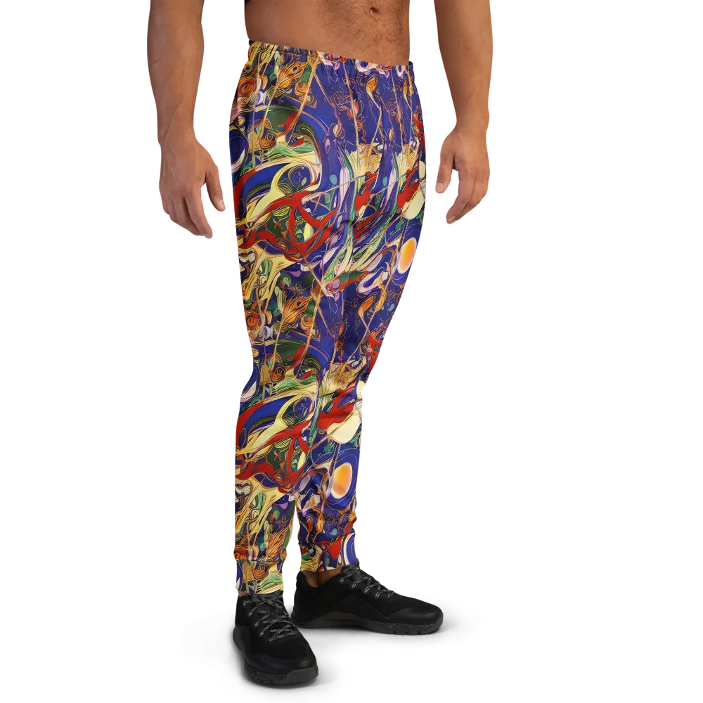 Navy Metamorphosis on Men's Joggers — Right