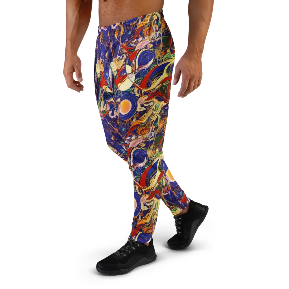Navy Metamorphosis on Men's Joggers — Left