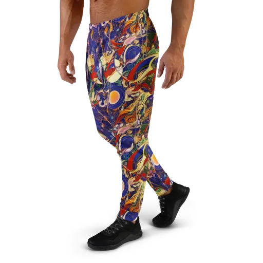 Navy Metamorphosis on a Men's Joggers