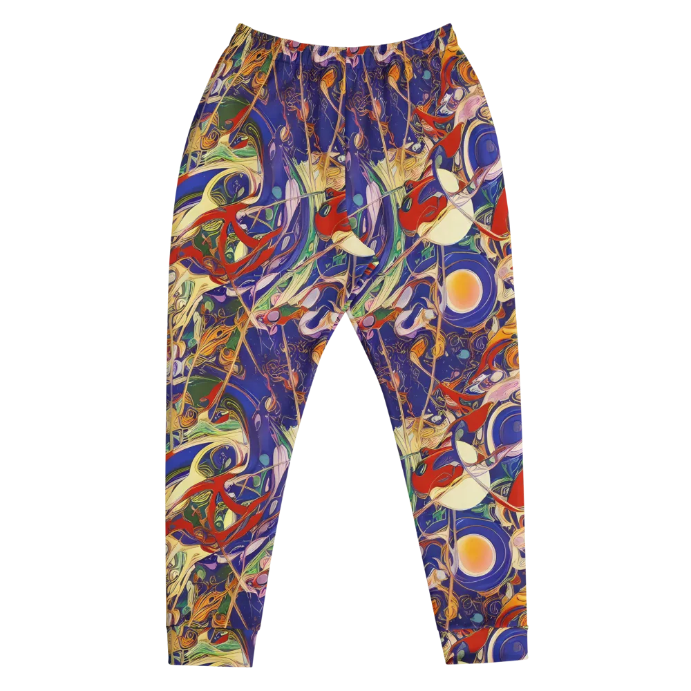 Navy Metamorphosis on Men's Joggers — Front