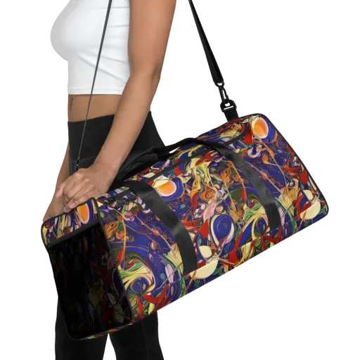 Navy Metamorphosis on a Duffle Bag