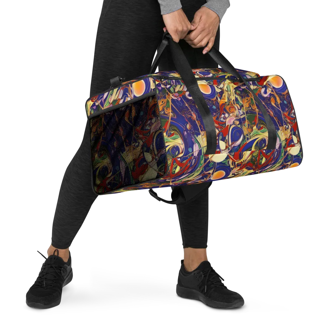 Navy Metamorphosis on Duffle Bag — Right Front