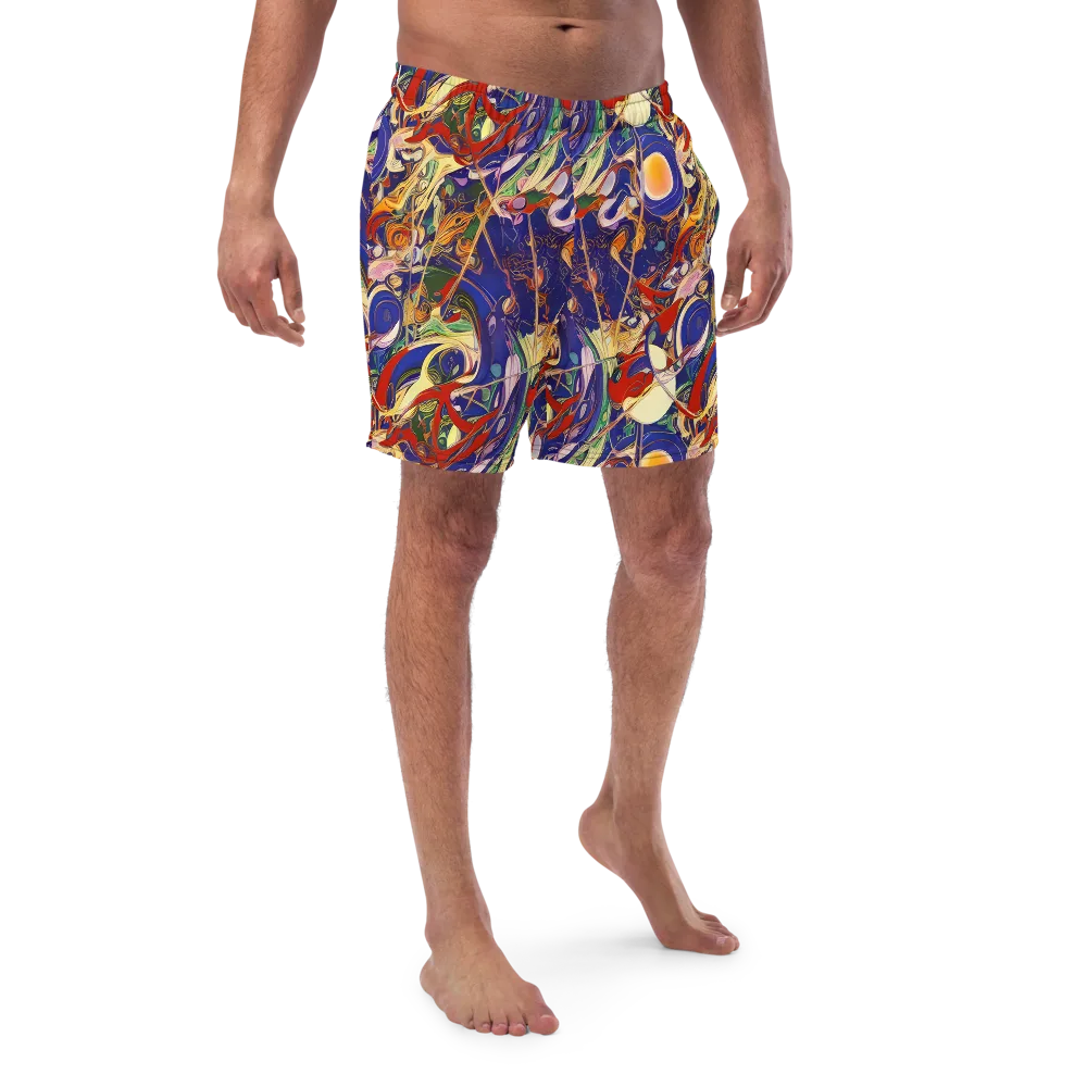 Navy Metamorphosis on Swim Trunks — Front