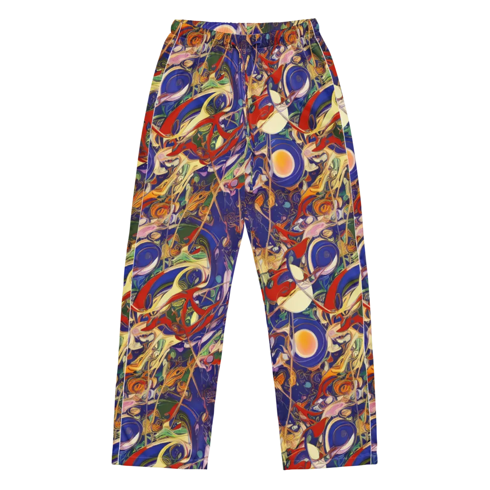 Navy Metamorphosis on Women's Pajama Pants — Front