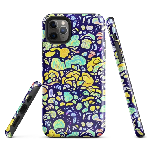 Indigo Fruit Riot on a Tough Case for iPhone®