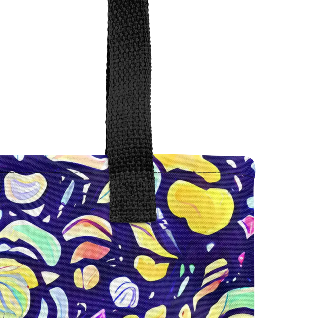 Indigo Fruit Riot on Tote Bag — Product details