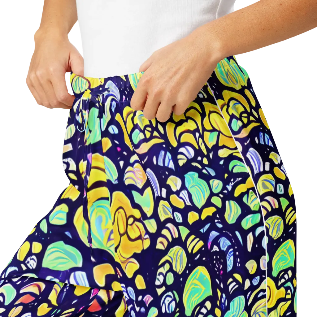 Indigo Fruit Riot on Women's Pajama Pants — Product details