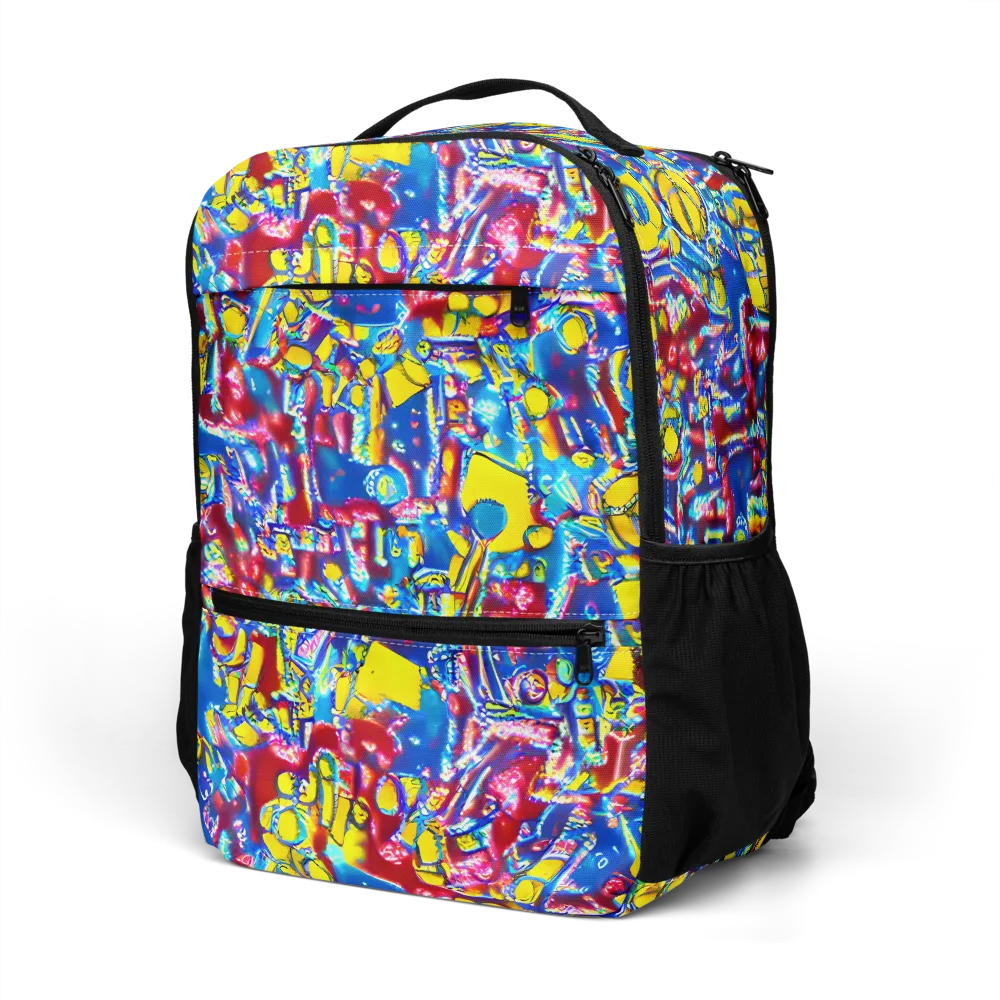 Radiant Disorder on Utility Backpack — Left Front