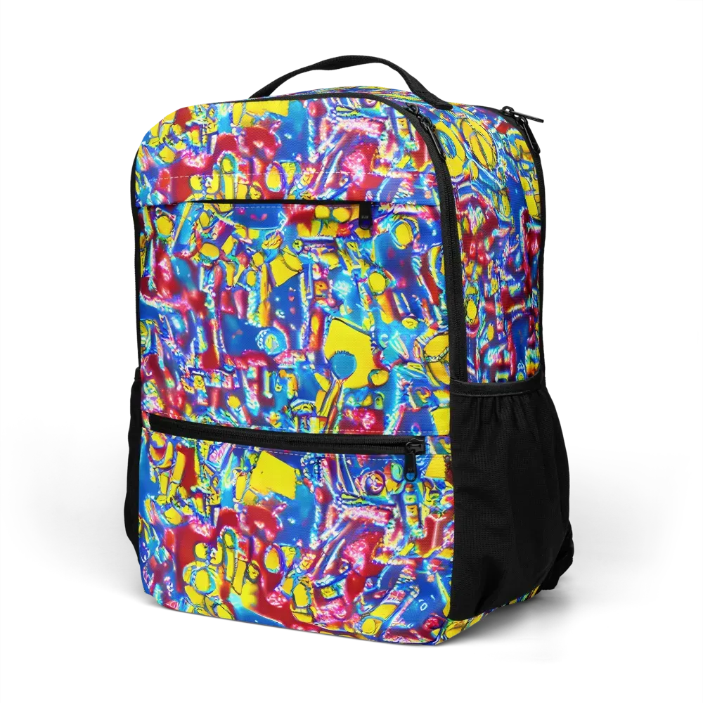 Radiant Disorder on Utility Backpack — Left Front