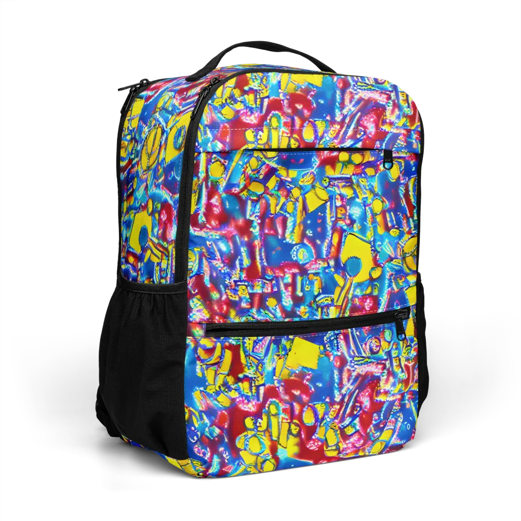 Radiant Disorder on Utility Backpack — Right Front