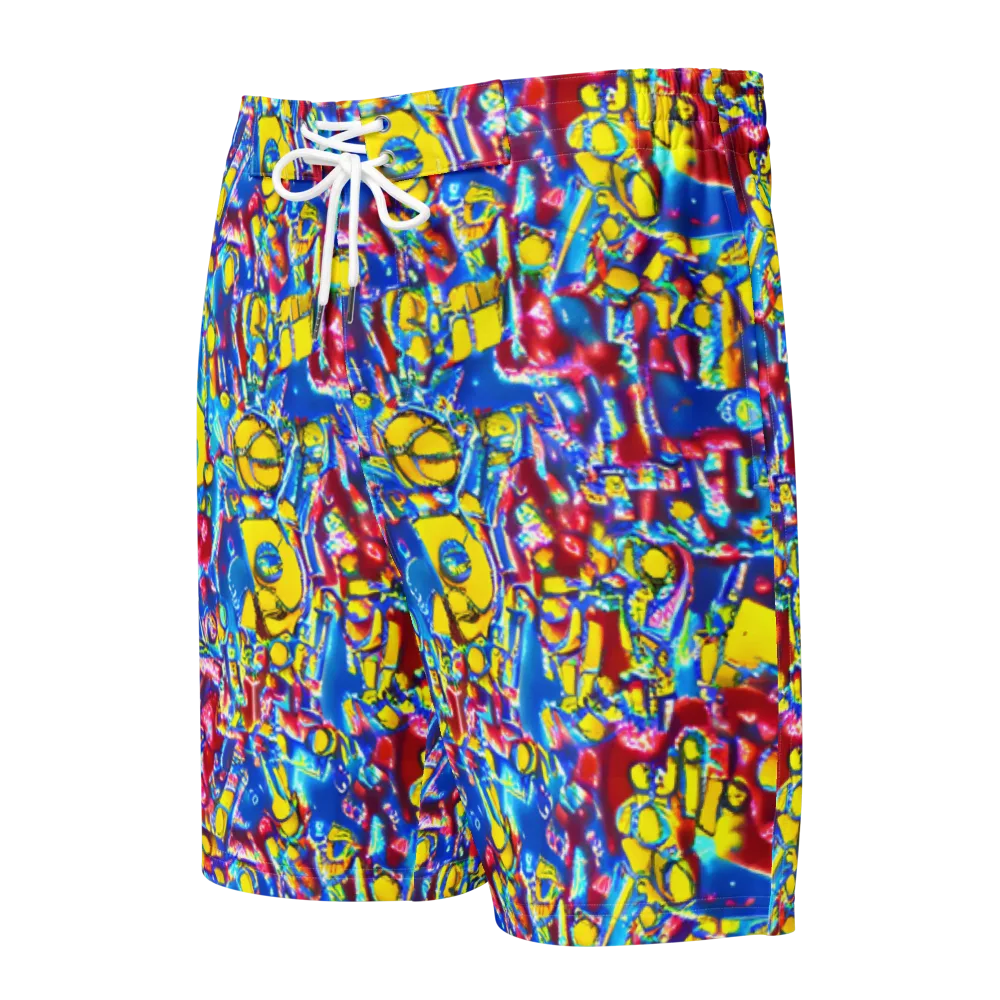 Radiant Disorder on Men's Board Shorts — Front