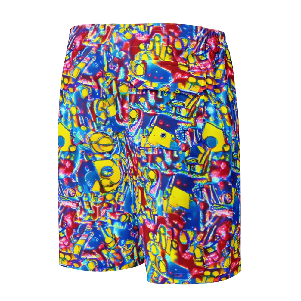Radiant Disorder on Men's Board Shorts — Back
