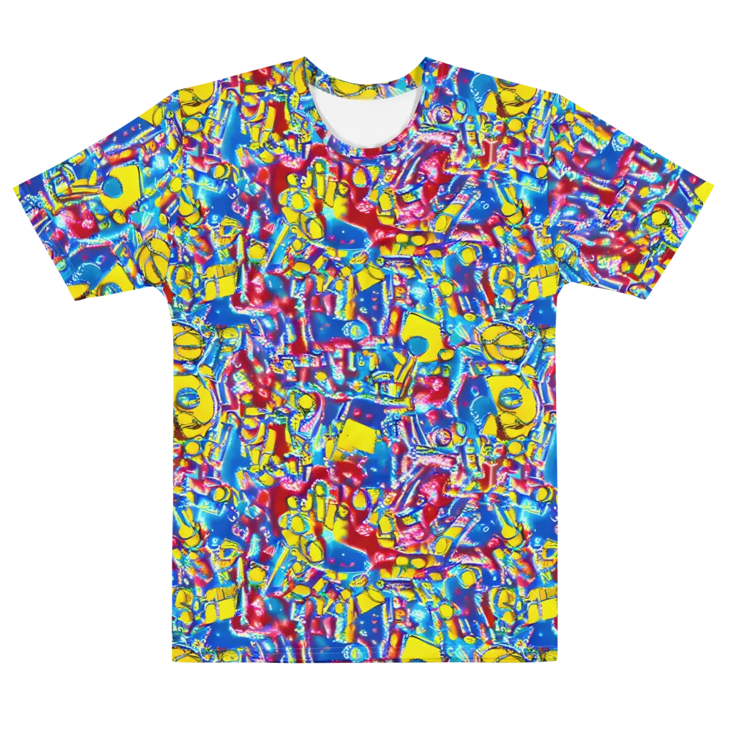 Radiant Disorder on Men's Cotton Crew Neck T-Shirt — Front