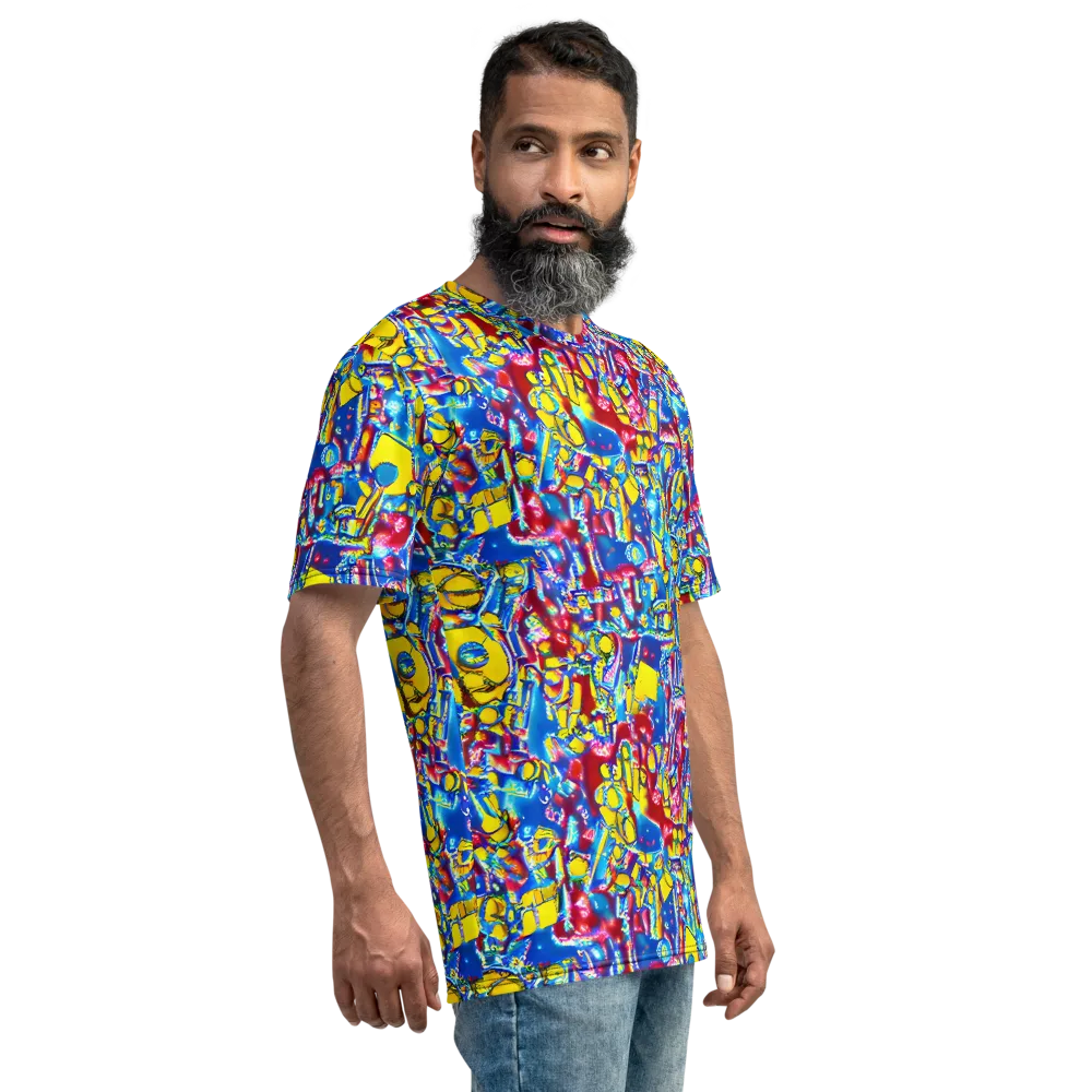 Radiant Disorder on Men's Crew Neck T-Shirt — Right