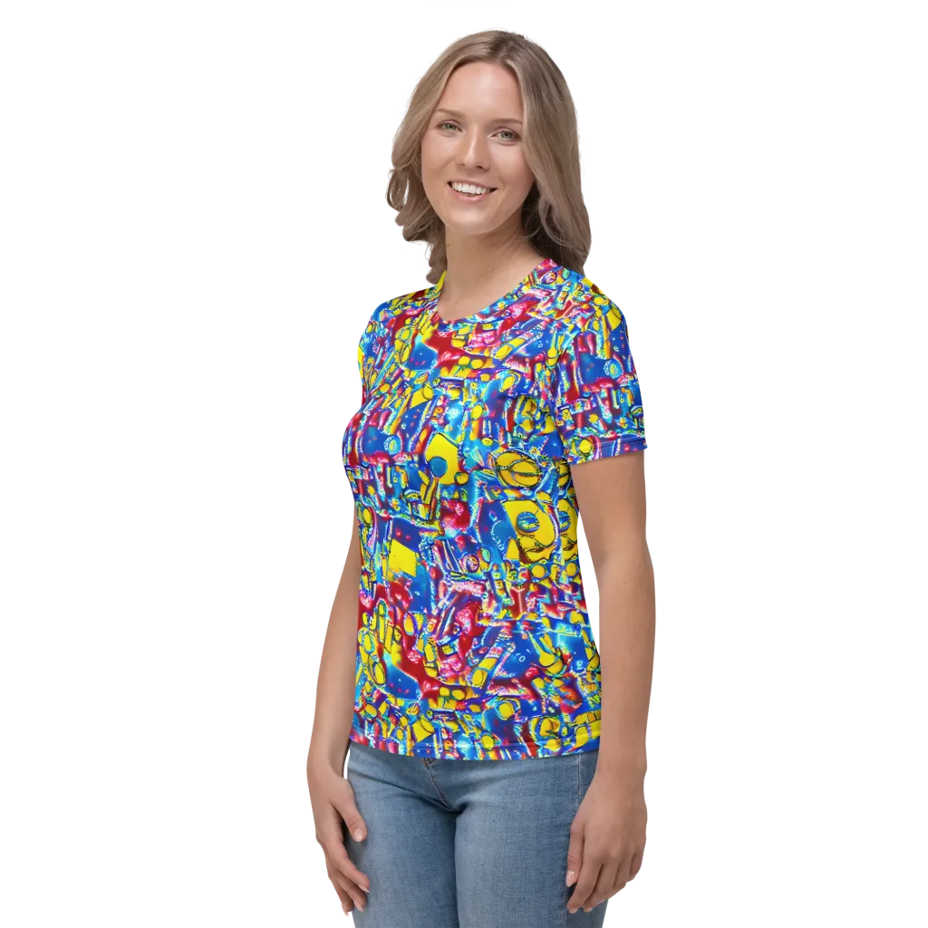 Radiant Disorder on Women's Crew Neck T-Shirt — Left