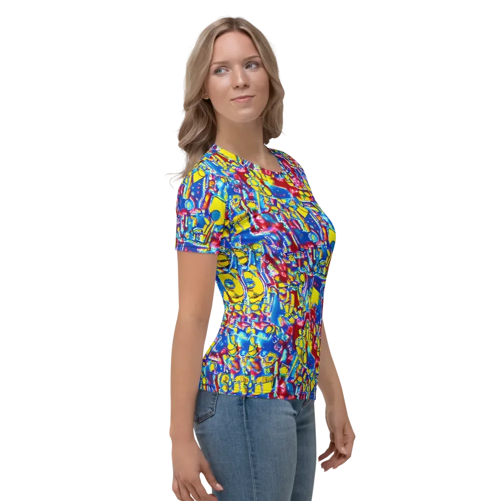 Radiant Disorder on Women's Crew Neck T-Shirt — Right