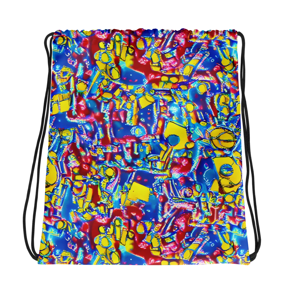 Radiant Disorder on Drawstring Bag — Photo