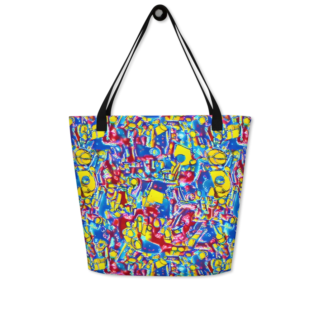 Radiant Disorder on Large Tote Bag W/ Pocket — Front