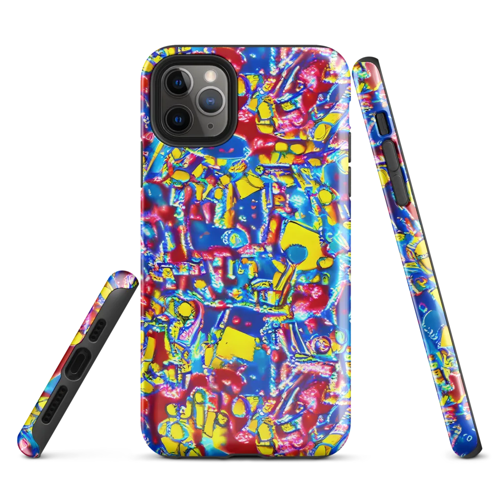 Radiant Disorder on Tough Case for iPhone® — Front