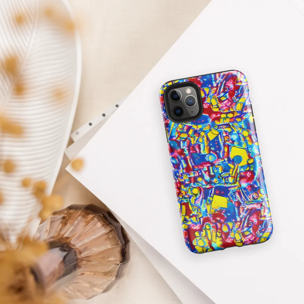 Radiant Disorder on Tough Case for iPhone® — Front