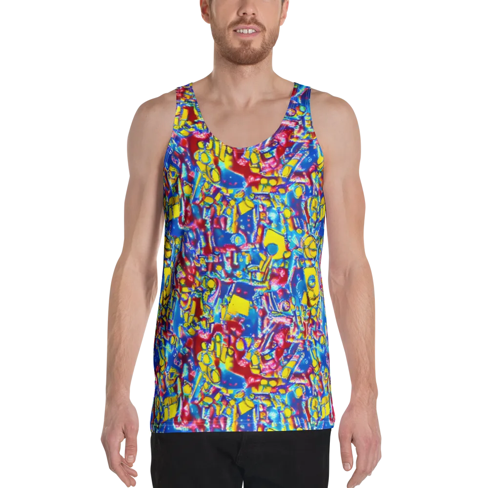 Radiant Disorder on Men's Tank Top — Front