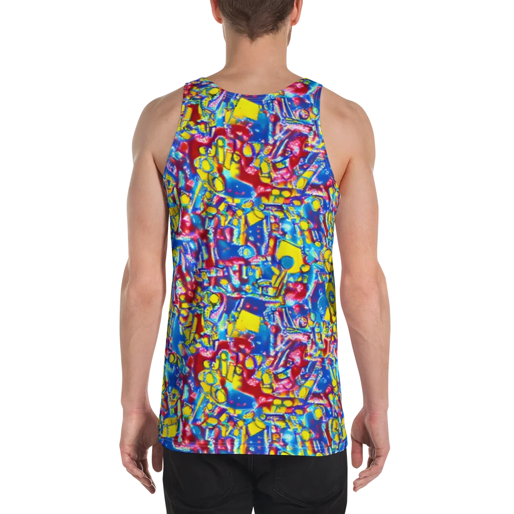 Radiant Disorder on Men's Tank Top — Back