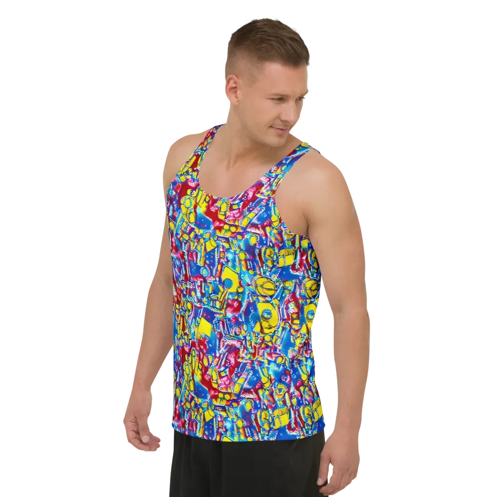Radiant Disorder on Men's Tank Top — Left Front