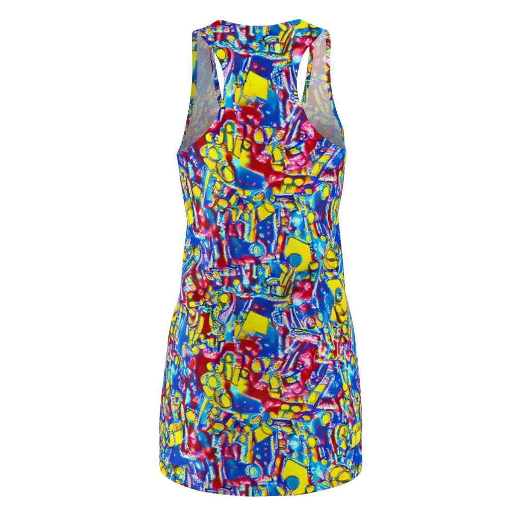 Radiant Disorder on Racerback Dress — Back