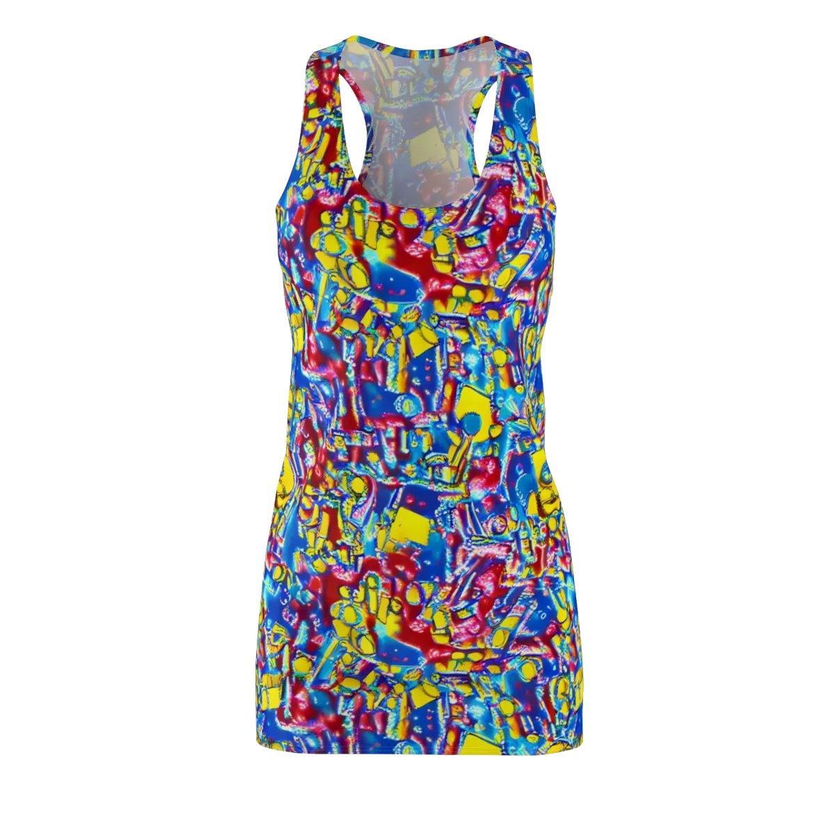 Radiant Disorder on Racerback Dress — Front