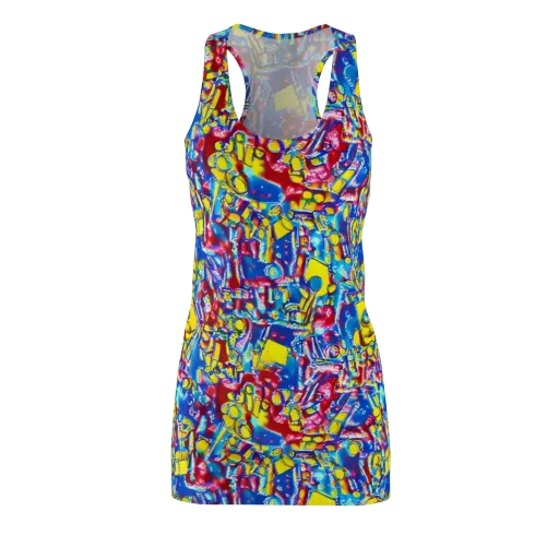 Radiant Disorder on a Racerback Dress