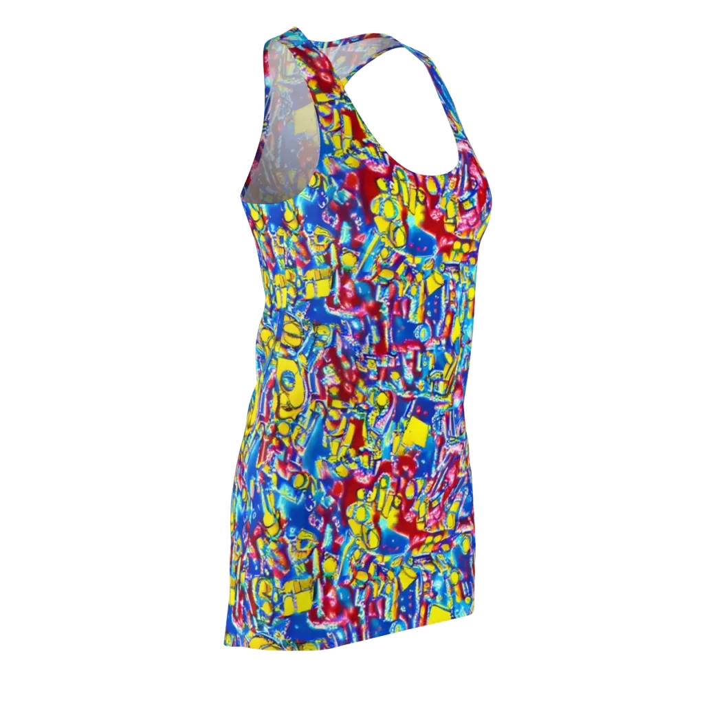 Radiant Disorder on Racerback Dress — Front Side