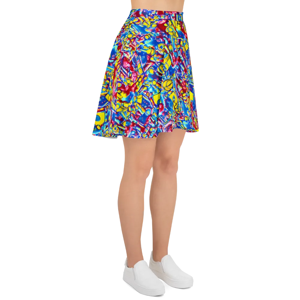 Radiant Disorder on Skater Skirt — Right