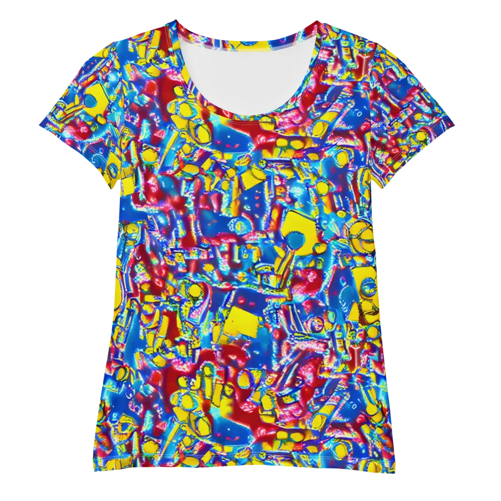 Radiant Disorder on Women's Athletic T-Shirt — Front