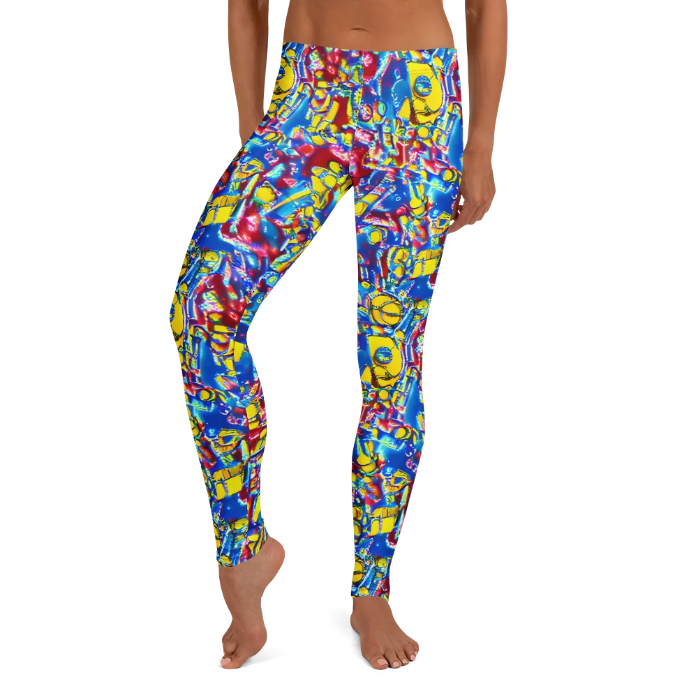 Radiant Disorder on Leggings — Front