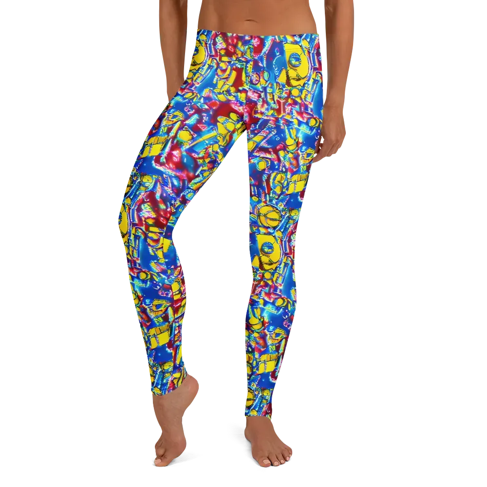 Radiant Disorder on Leggings — Front