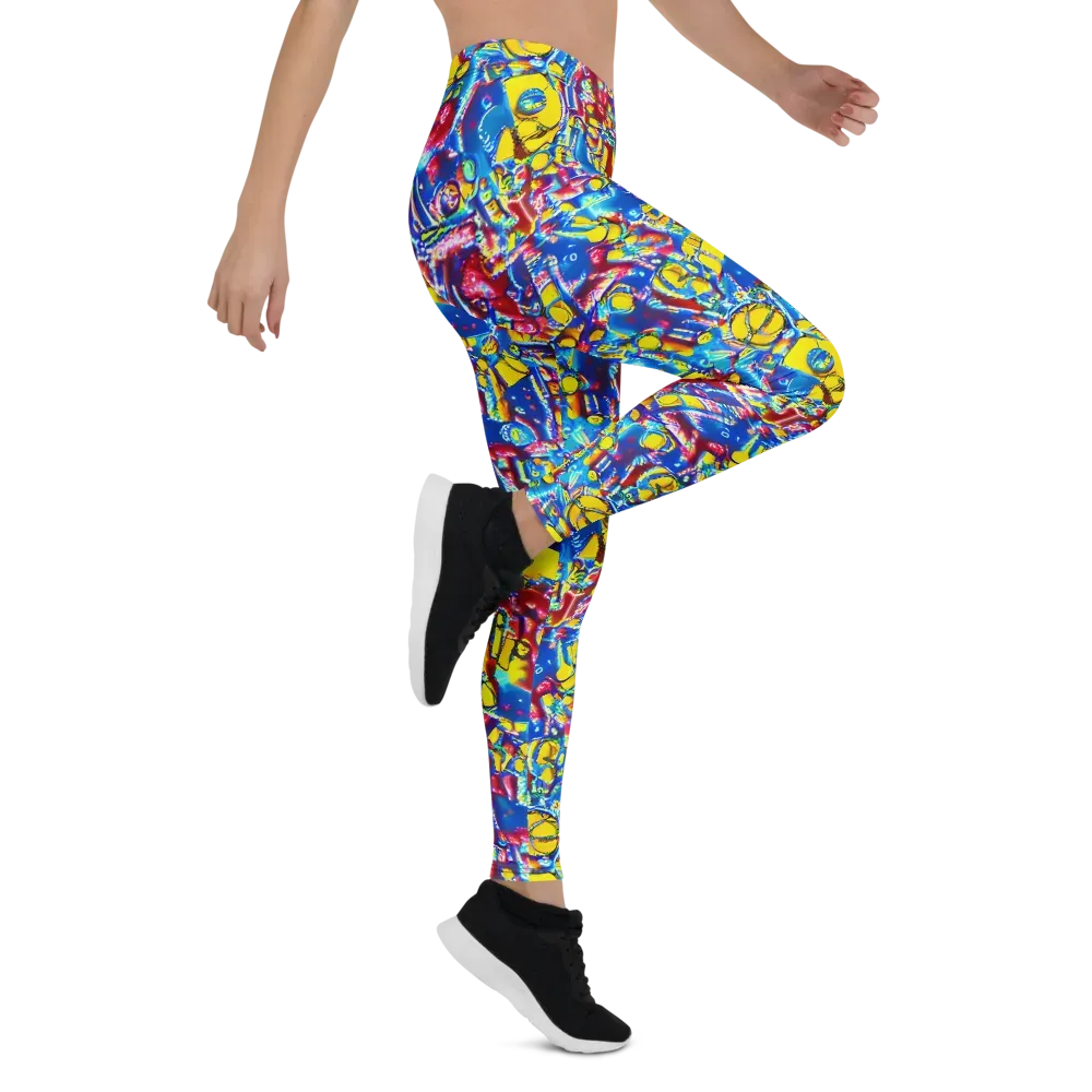 Radiant Disorder on Leggings — Right