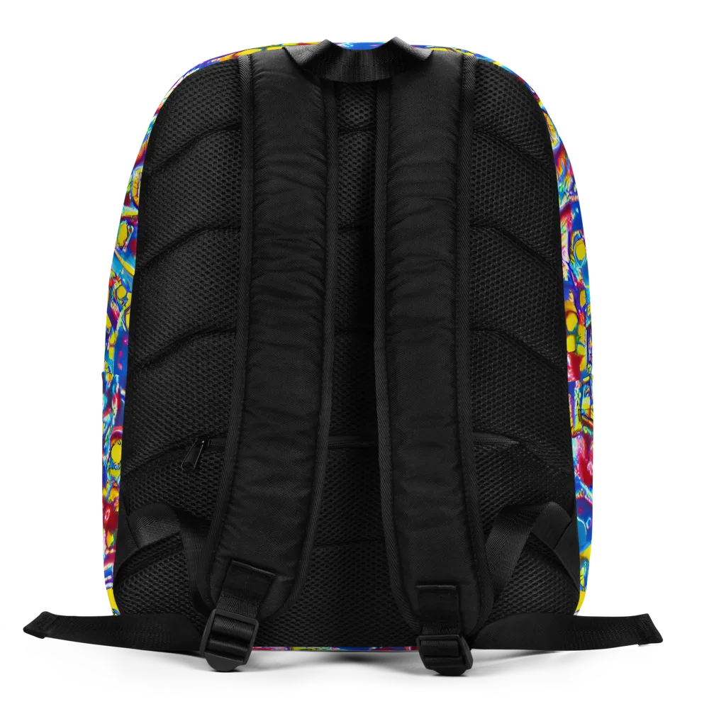 Radiant Disorder on Minimalist Backpack — Back