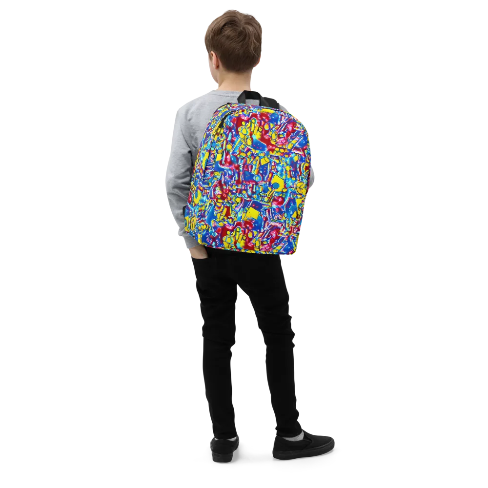 Radiant Disorder on Minimalist Backpack — Right Front