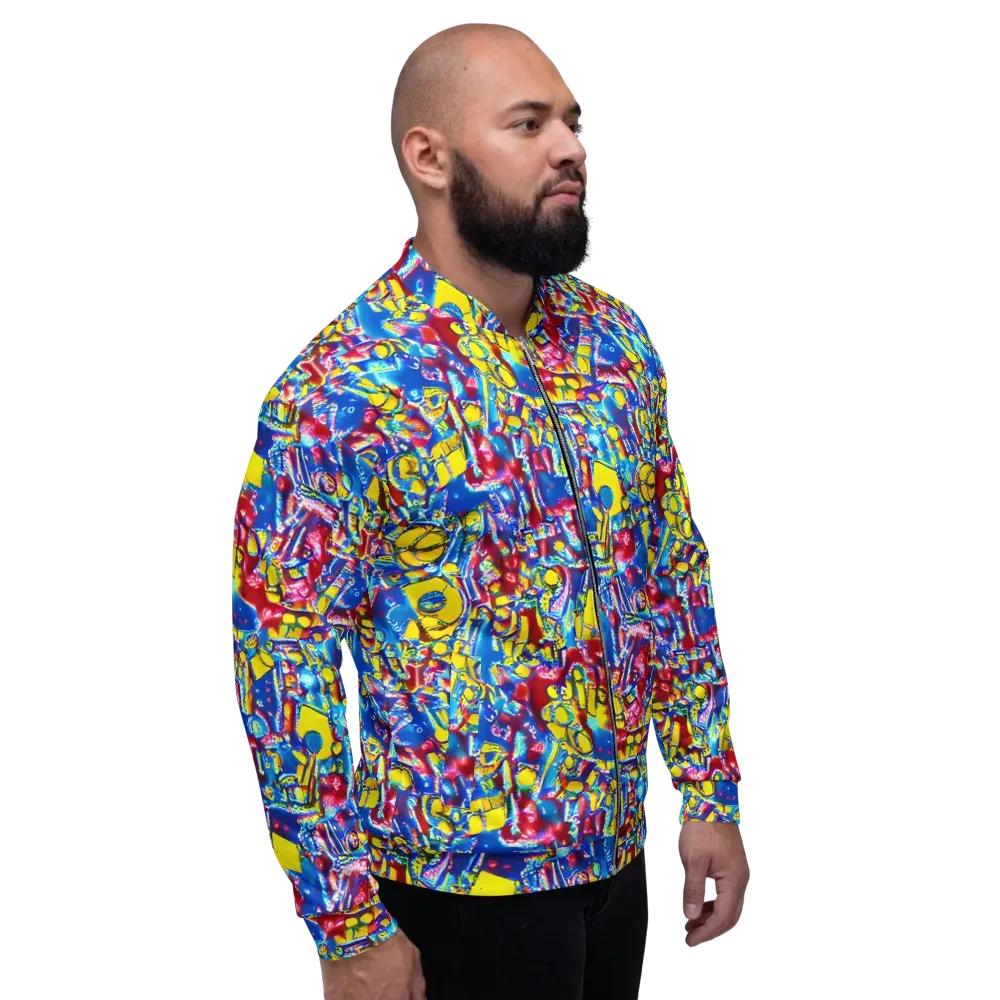 Radiant Disorder on Bomber Jacket — Right