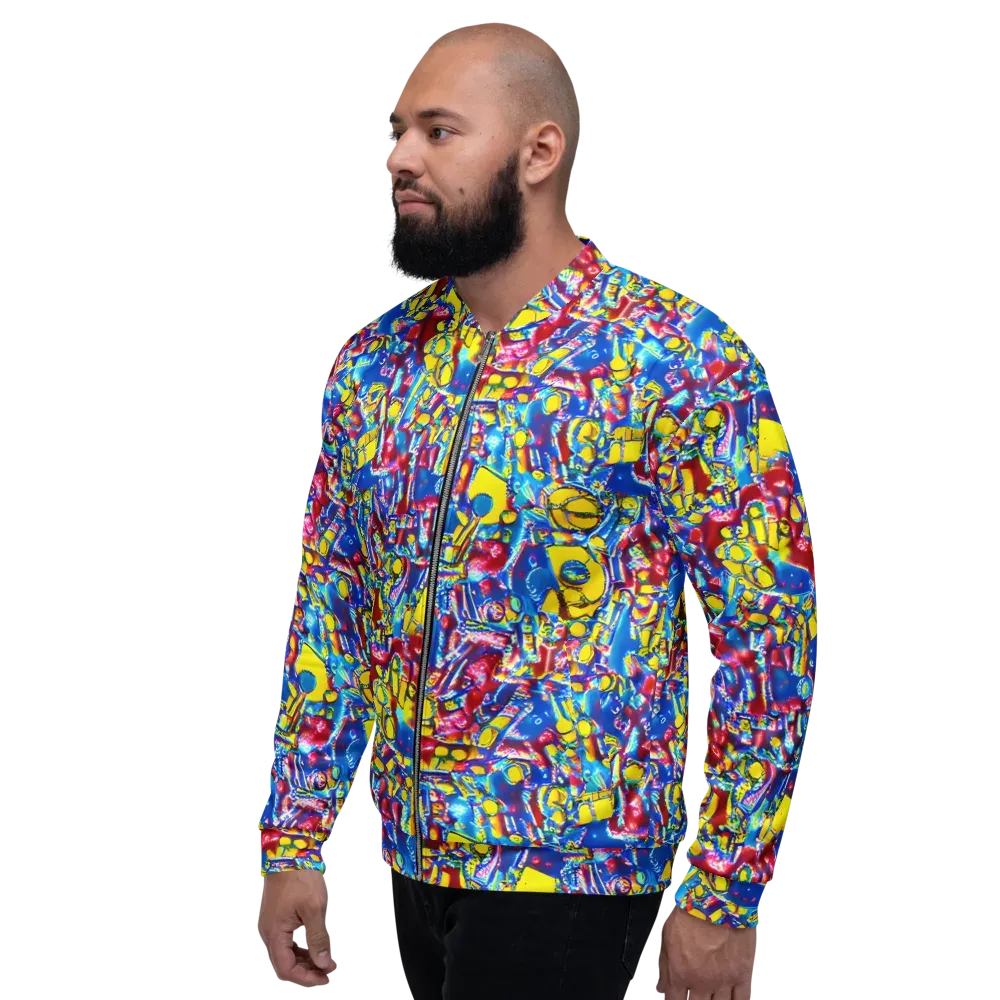 Radiant Disorder on Bomber Jacket — Left