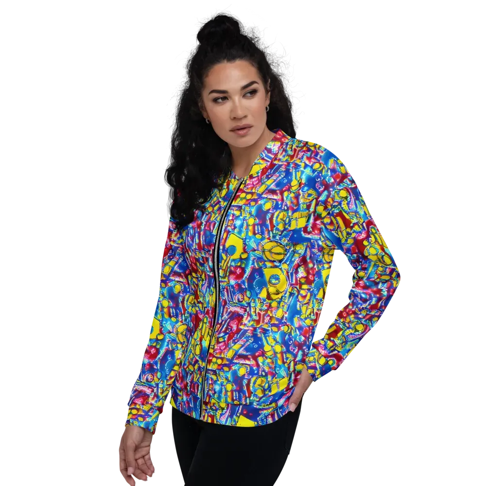 Radiant Disorder on Bomber Jacket — Left