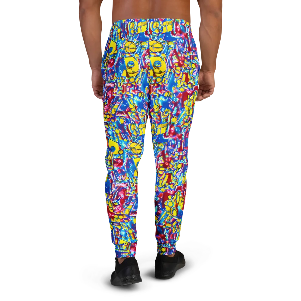 Radiant Disorder on Men's Joggers — Back