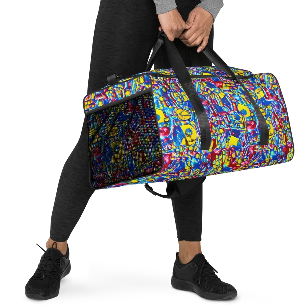 Radiant Disorder on Duffle Bag — Right Front
