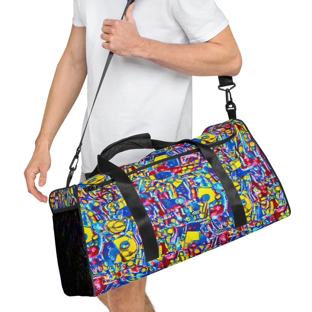 Radiant Disorder on Duffle Bag — Right Front