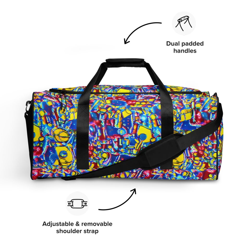 Radiant Disorder on Duffle Bag — Front