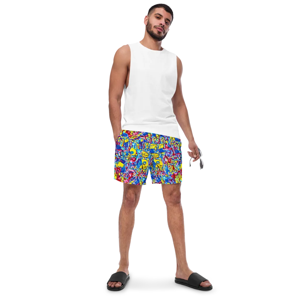 Radiant Disorder on Swim Trunks — Front