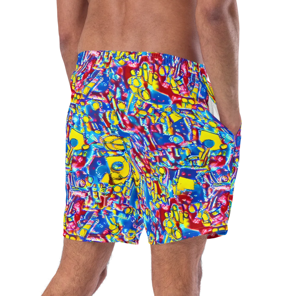 Radiant Disorder on Swim Trunks — Right Back