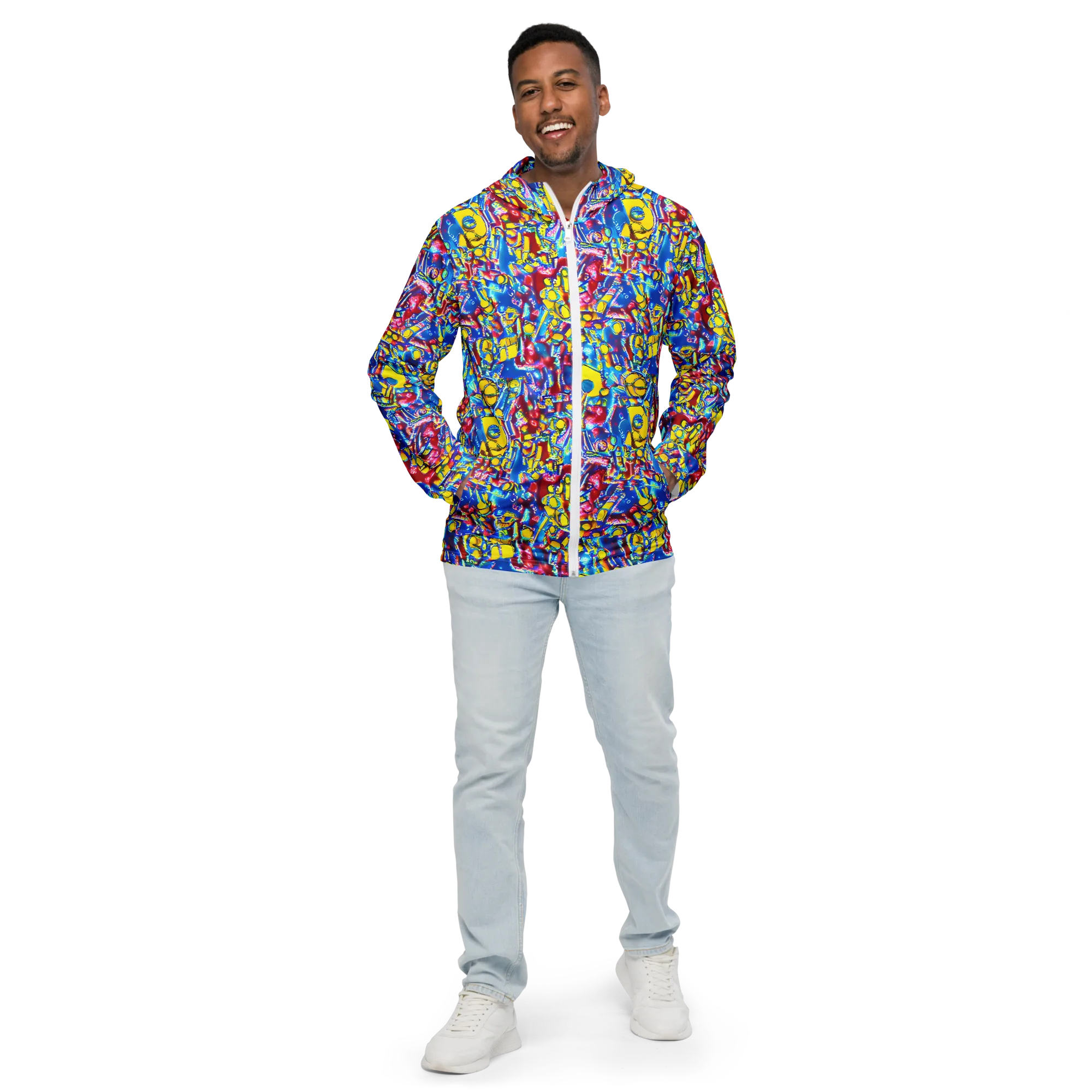 Radiant Disorder on Men's Windbreaker — Front
