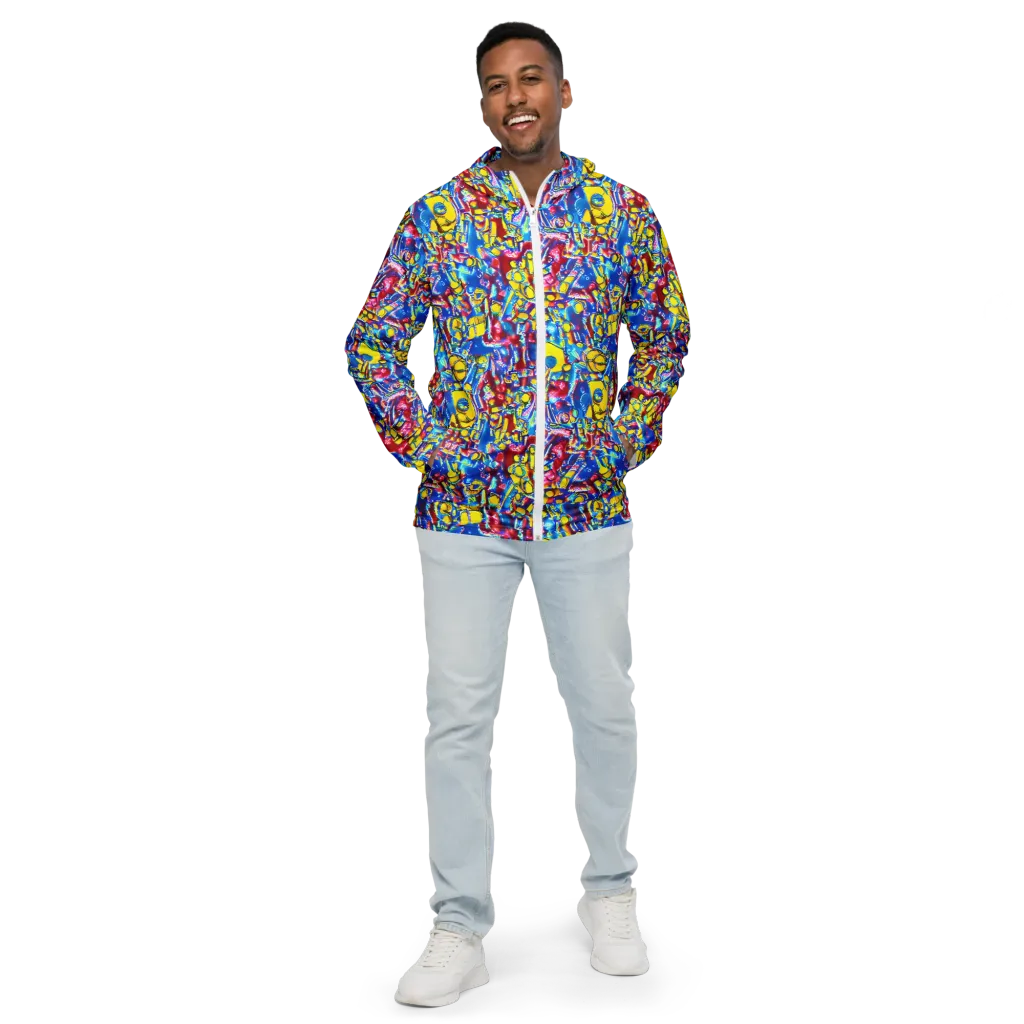 Radiant Disorder on Men's Windbreaker — Front