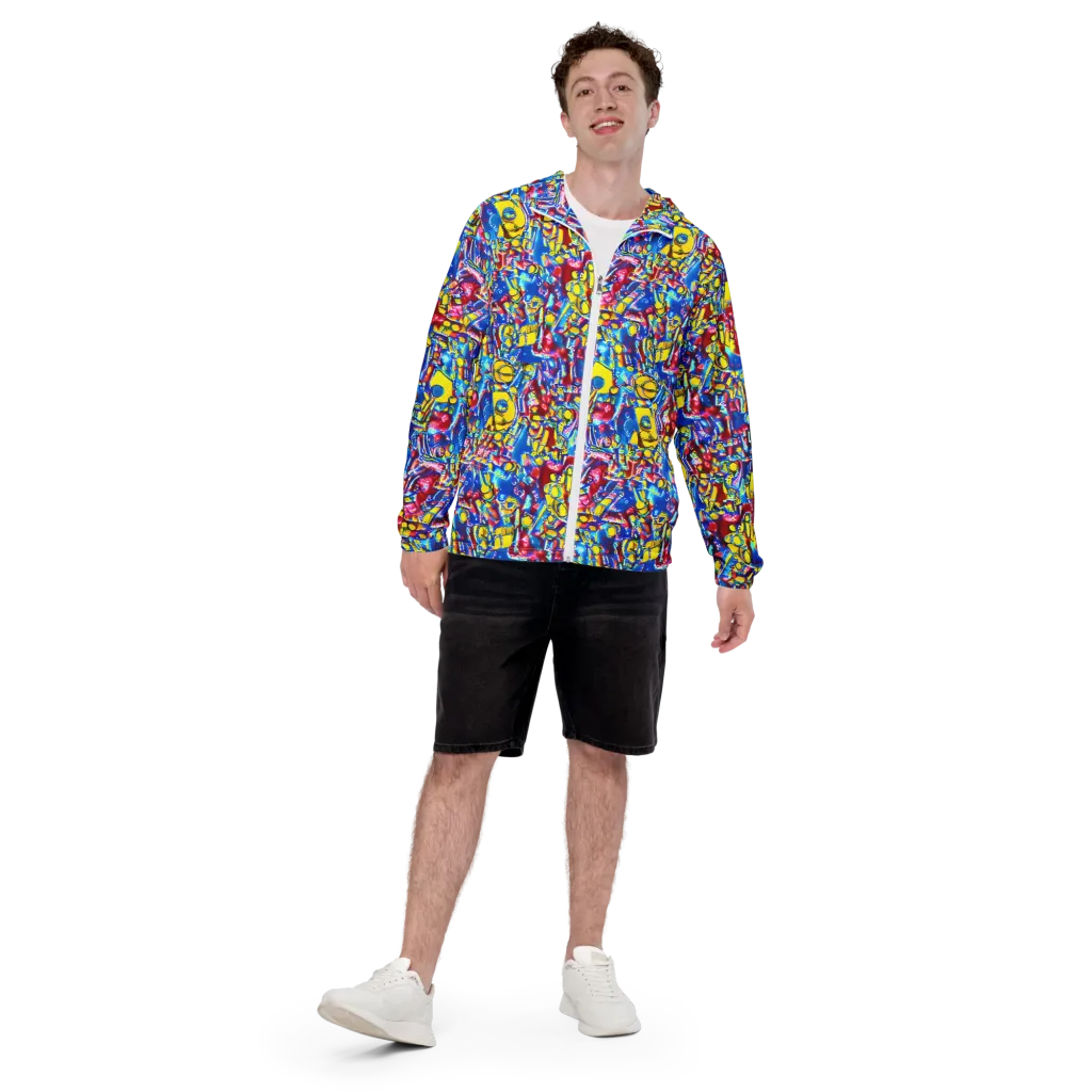 Radiant Disorder on Men's Windbreaker — Front